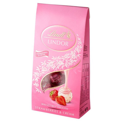 Praliny o smaku kremu truskawkowego Lindt 100 g
