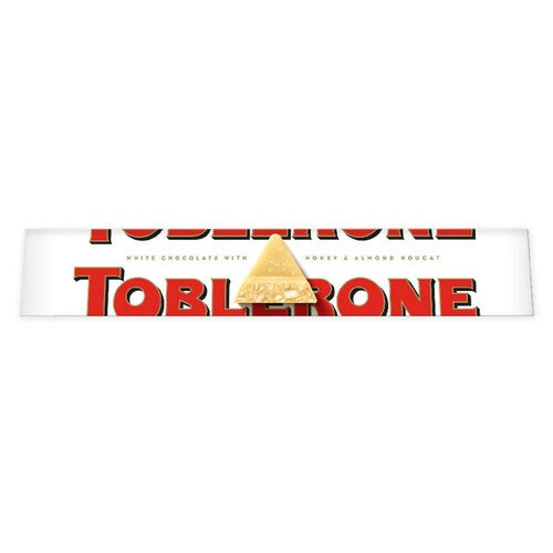 Szwajcarska czekolada biała z nugatem miodowo-migdałowym Toblerone 100 g